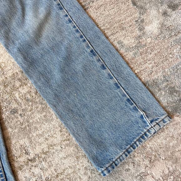 Vintage Levis' 562 Loose Fit Regular Orange Tab Jeans 10 - Picture 3 of 11